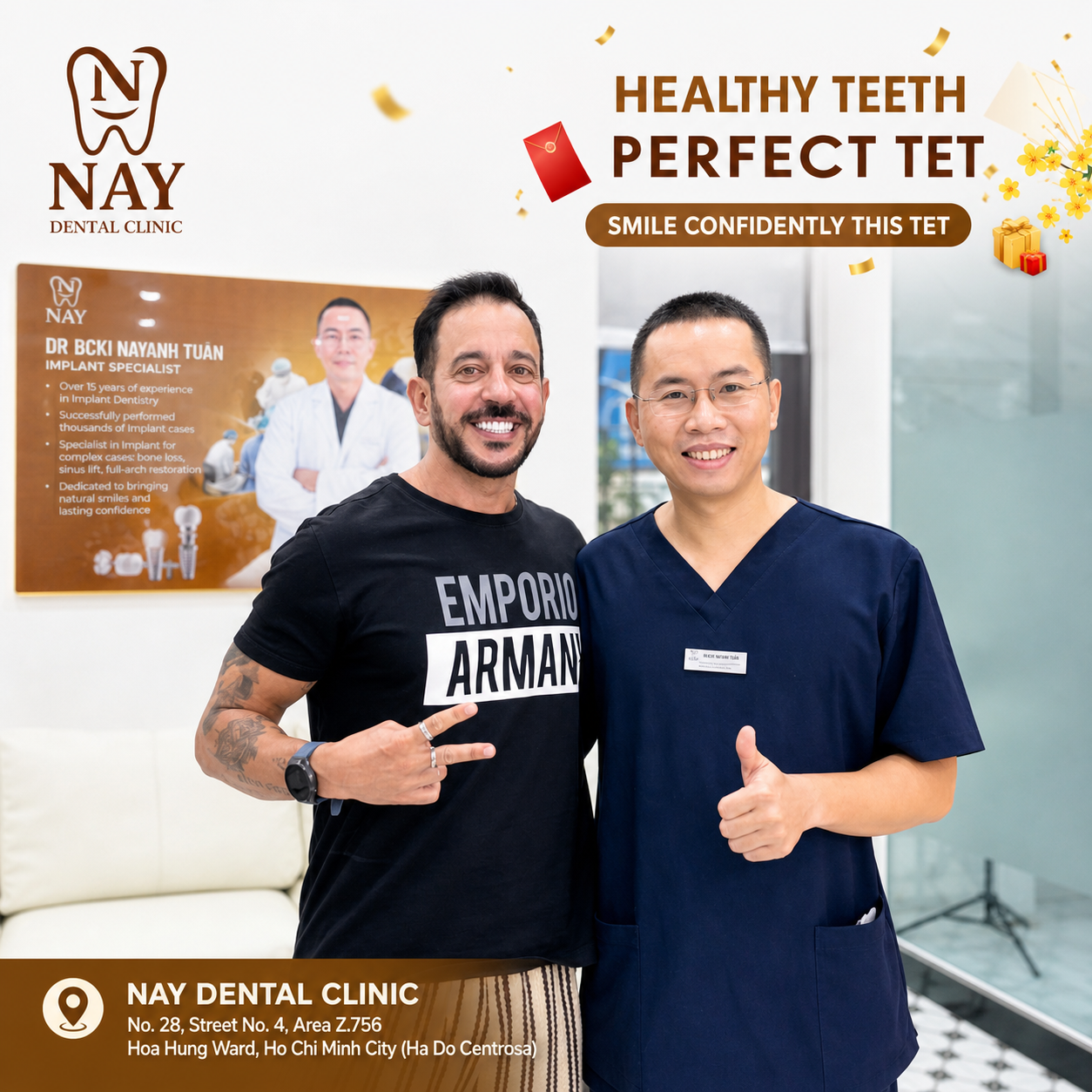 Dr. Nay Anh Tuan - Implant Specialist at NAY Dental Clinic Ho Chi Minh City, Vietnam