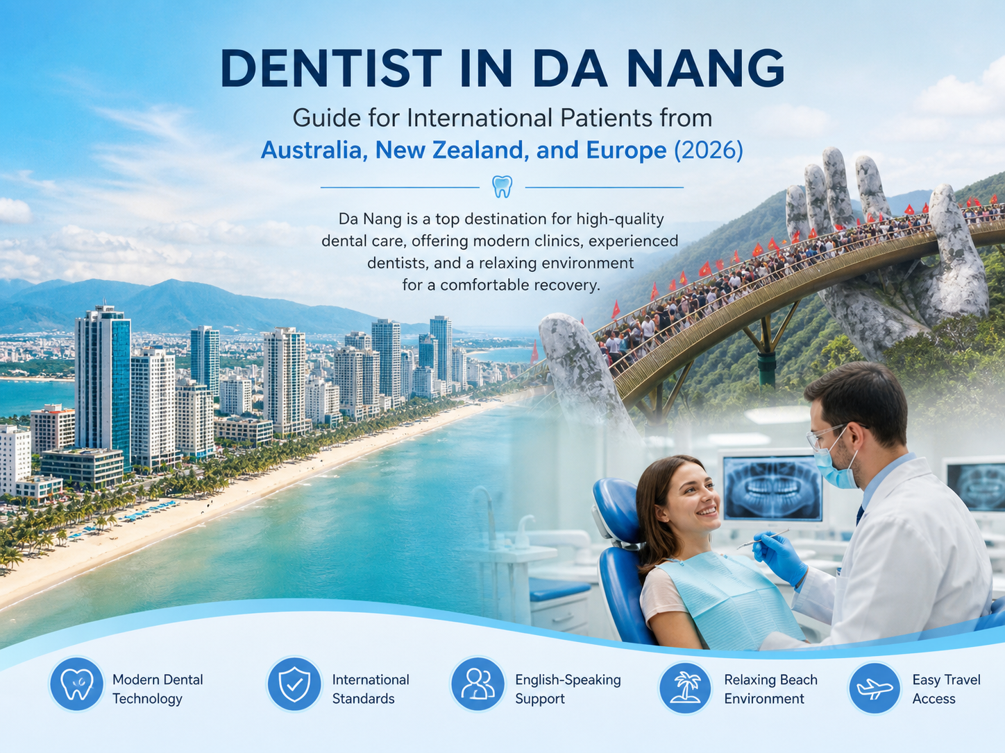 Dental care in Da Nang Vietnam with modern technology and English speaking dentists for international patients